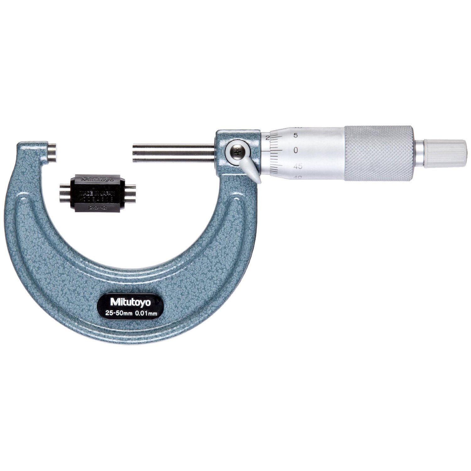 Mitutoyo 103-145-10 Outside Micrometer 200-225MM/0.01MM - Click Image to Close